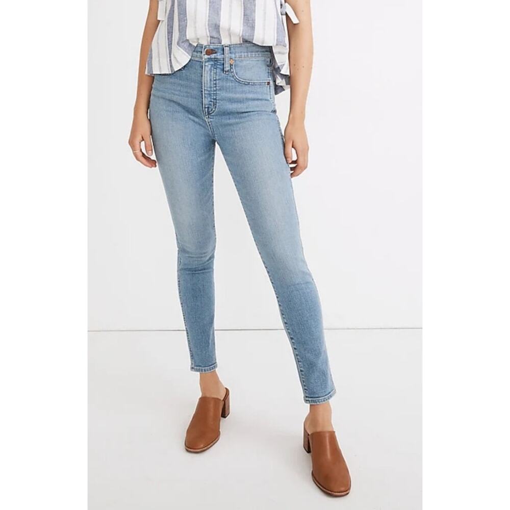 Madewell 10"‎ High-Rise Skinny Jeans in Annapolis Wash Size 27